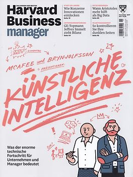 Harvard Business Manager Edition 11/2017: Künstliche Intelligenz - Christoph Seeger [Broschiert]