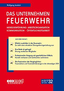Das Unternehmen Feuerwehr Heft 32