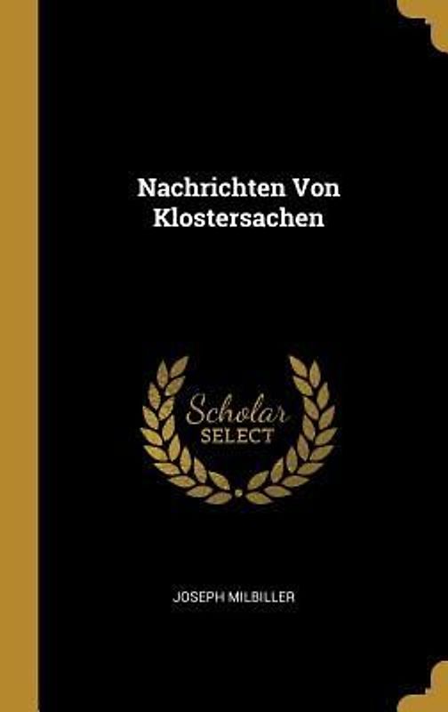 Nachrichten Von Klostersachen