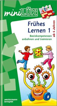 miniLÜK-Übungshefte / miniLÜK. Kindergarten / Kindergarten/Vorschule: Frühes Lernen 1