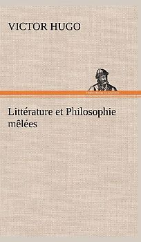 Littérature et Philosophie mêlées