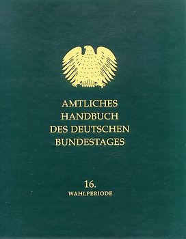 Amtliches Handbuch des Deutschen Bundestages 16. Wahlperiode