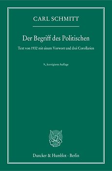 Der Begriff des Politischen.