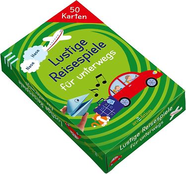 Lustige Reisespiele für unterwegs