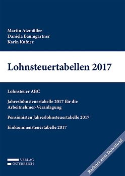 Lohnsteuertabellen 2017