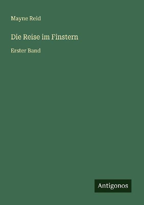 Die Reise im Finstern