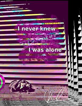 I never knew I was alone
