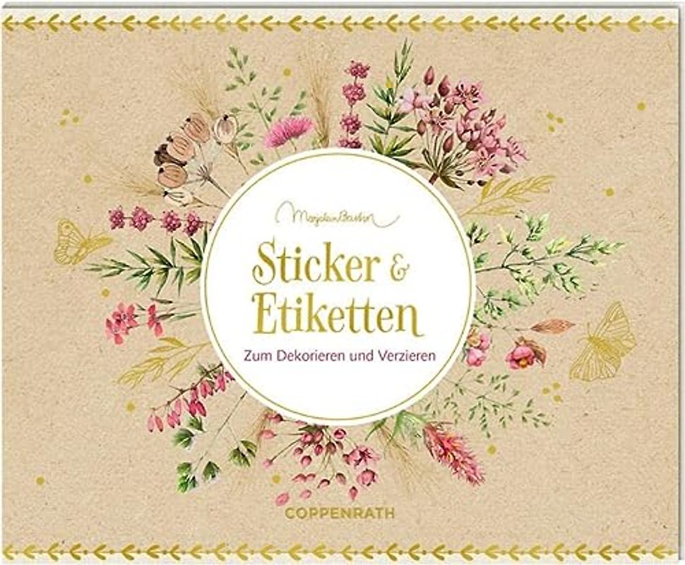 Stickerbuch Sticker und Etiketten - Zum Dekorieren und Verzieren
