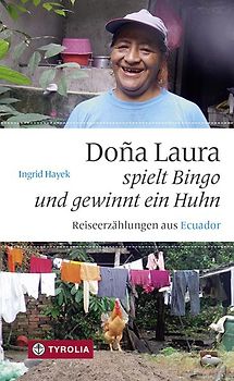Dona Laura spielt Bingo und gewinnt ein Huhn