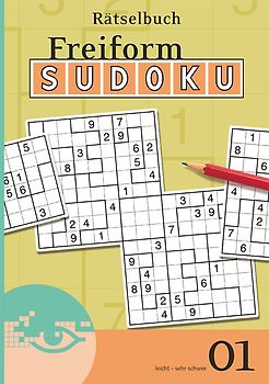 Freiform-Sudoku Rätselbuch 01