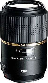 Tamron SP 90 mm F2.8 Di USD VC Macro 1:1 58 mm Filtergewinde (Nikon F Anschluss) schwarz