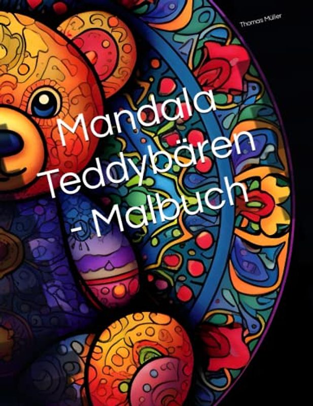 Mandala Teddybären - Malbuch
