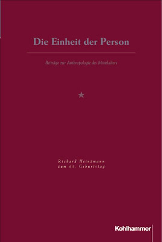 Die Einheit der Person