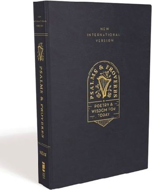 Niv, Psalms and Proverbs, Leathersoft Over Board, Navy, Comfort Print