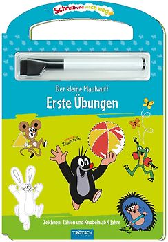 Trötsch Der kleine Maulwurf Schreib und wisch weg Erste Übungen