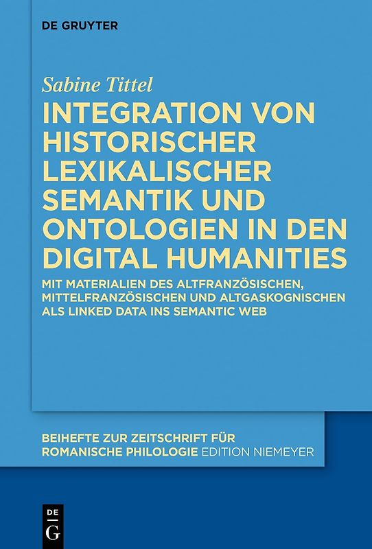 Historische lexikalische Semantik und Linked Data