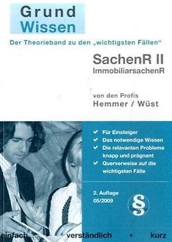 Grundwissen Sachenrecht II