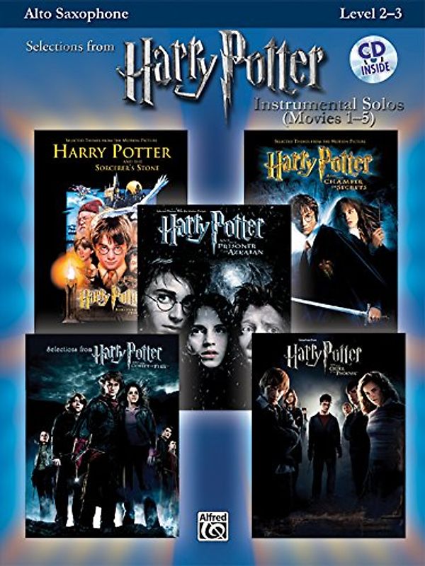 Harry Potter Instrumental Solos (Movies 1-5) - Level 2-3