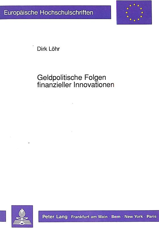 Geldpolitische Folgen finanzieller Innovationen