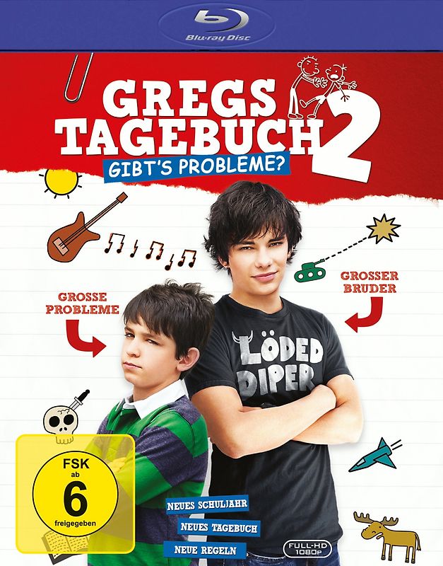 Gregs Tagebuch 2 - Gibt's Probleme? Blu-ray Disc