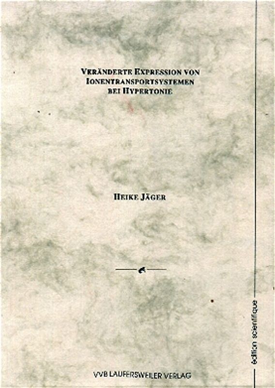 Veränderte Expression von Ionentransportsystemen bei Hypertonie