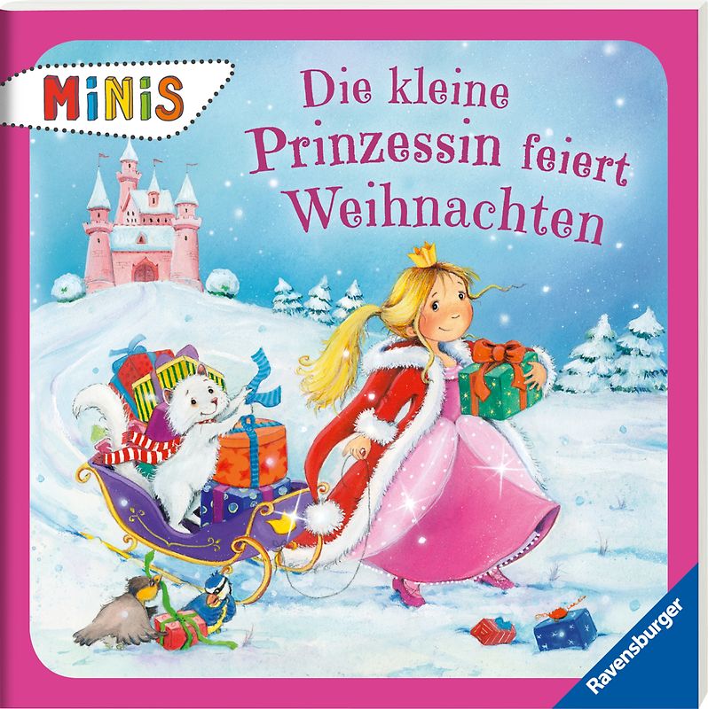 Die kleine Prinzessin feiert Weihnachten