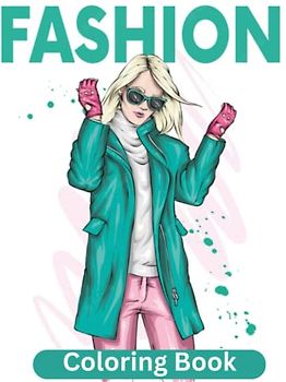 FASHION BOOK: A wonderful 50 pages color for girls