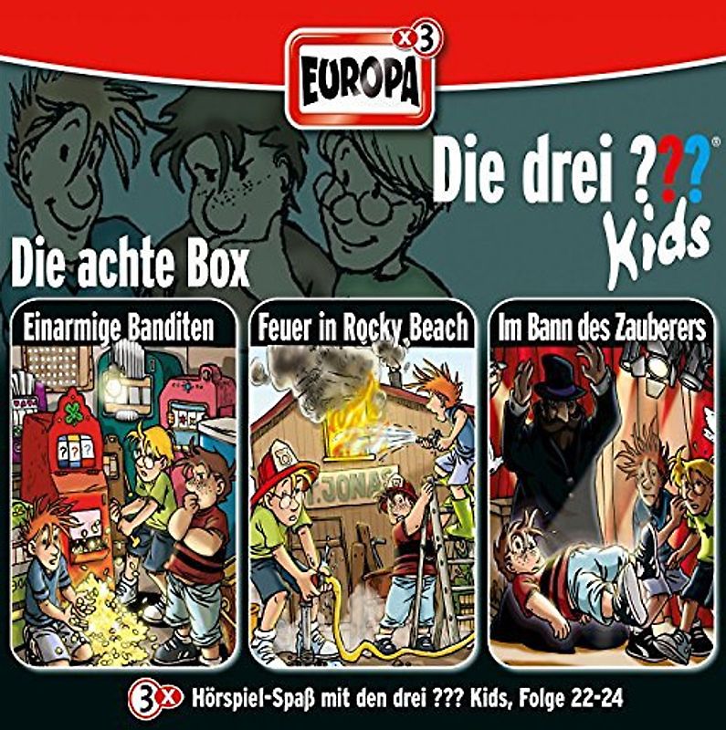 Die drei ???: Die achte Box - Folge 22-24 [3 CDs]