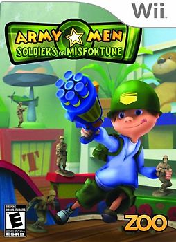 Army Men Soldiers of Misfortune Nintendo Wii