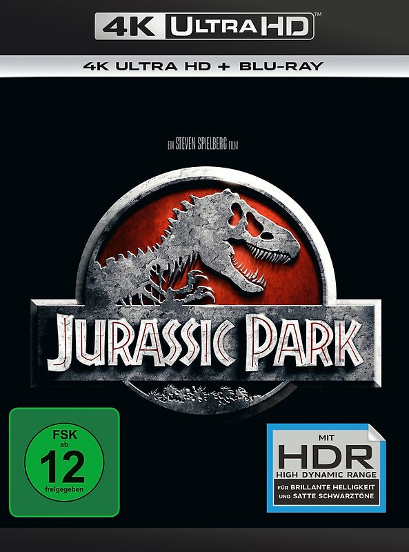 Jurassic Park [4K Ultra HD + Blu-ray] 4K Ultra HD Blu-ray