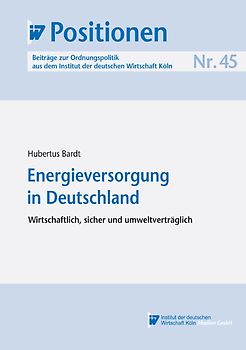 Energieversorgung in Deutschland. Wirtschaftlich, sicher und umweltverträglich