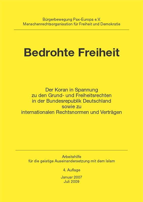 Bedrohte Freiheit