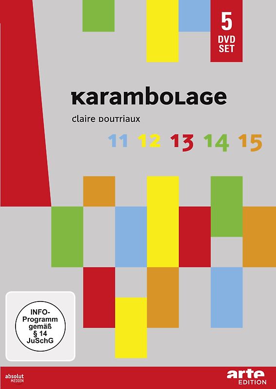 Karambolage 11 - 15 [5 DVDs] - Doutriaux, Claire DVD