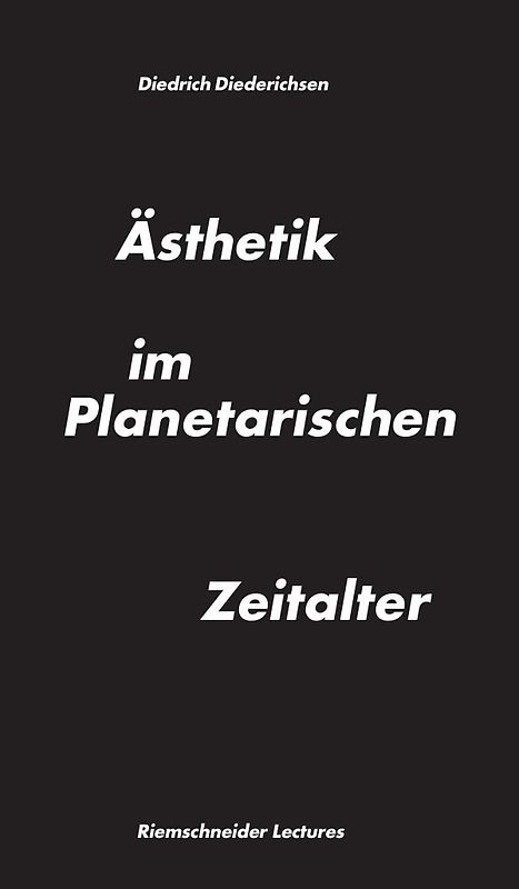 Ästhetik im Planetarischen Zeitalter