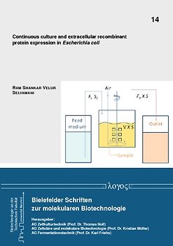 Continuous culture and extracellular recombinant protein expression in Escherichia coli