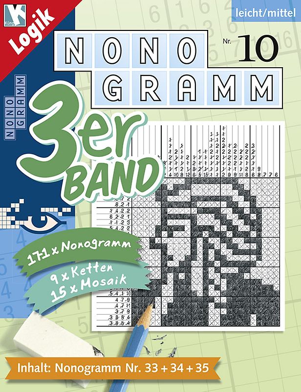 Nonogramm 3er-Band Nr. 10