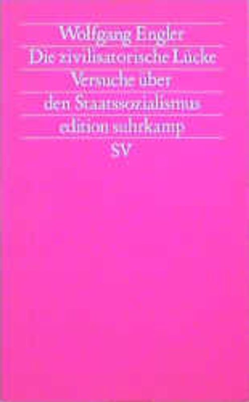 Die zivilisatorische Lücke