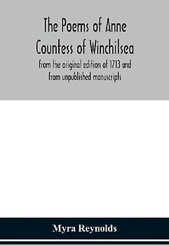 The poems of Anne Countess of Winchilsea