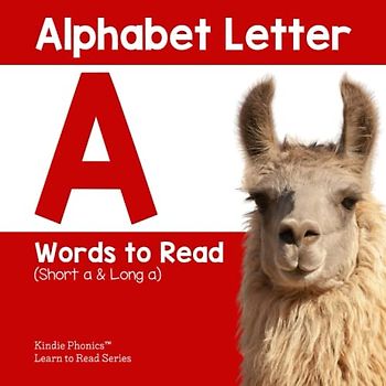 Alphabet Letter A Words to Read: Short a & Long a