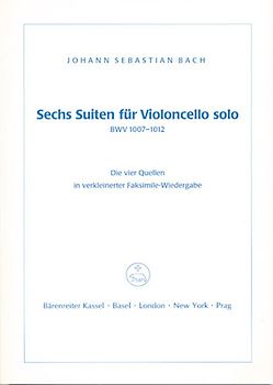 Sechs Suiten für Violoncello solo