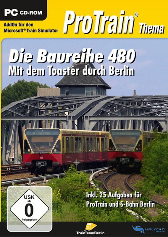 ProTrain Thema BR 480 Mit dem Toaster durch Berlin PC Spiele