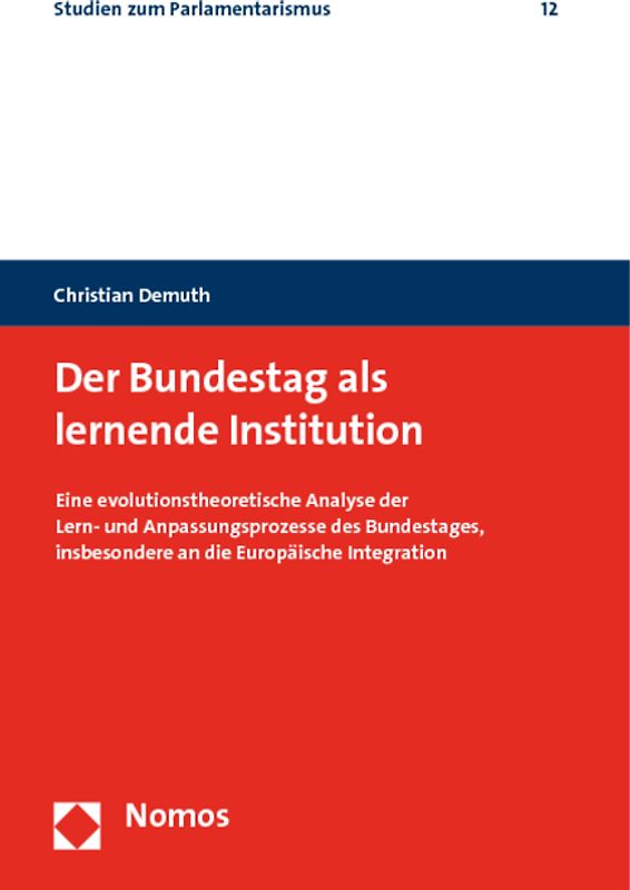 Der Bundestag als lernende Institution
