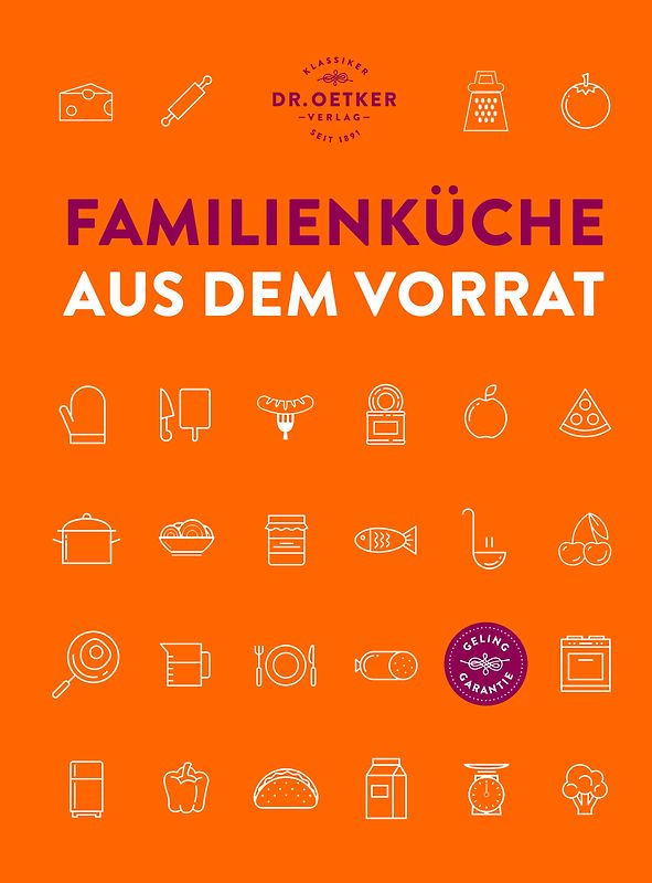 Familienküche aus dem Vorrat