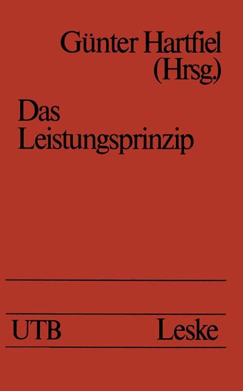 Das Leistungsprinzip