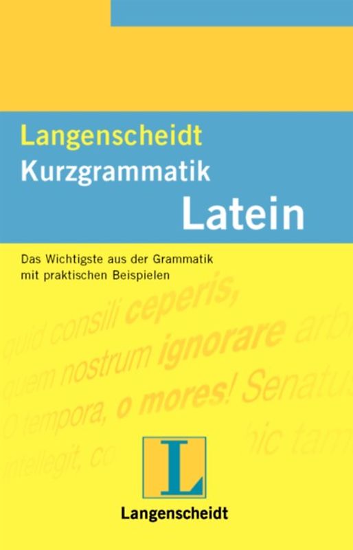 Langenscheidt Kurzgrammatiken