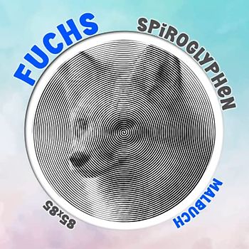 Fuchs Spiroglyphen Malbuch: Allesfressende Säugetiere Spiralbuch zum Zeichnen von Linien Kunst | Verstecktes Bilderbuch für Erwachsene, Teenager, um Spaß zu haben