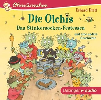 Die Olchis. Das Stinkersocken-Festessen und eine andere Geschichte