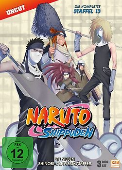 Naruto Shippuden: Staffel 13 - Folgen 496-509 [3 Discs, Uncut] DVD