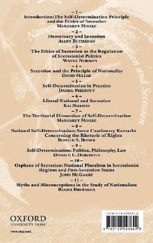 National Self-Determination and Secession