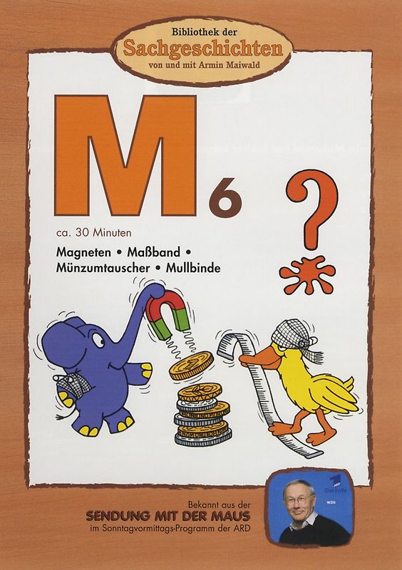 Bibliothek der Sachgeschichten - (M6) Magneten, Maßband, Münzumtauscher, Mullbinde DVD